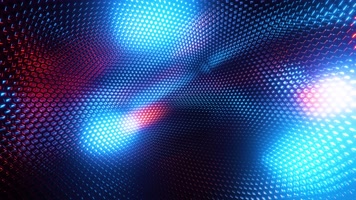 抽象闪闪发光粒子波动画 4K无限循环动画