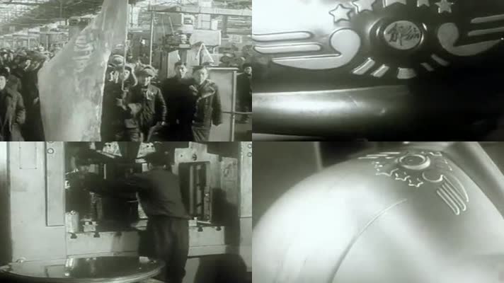 50年代一汽工厂生产影像650年代的中国 汽车制造一汽制造厂