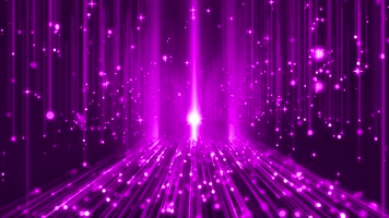 紫色粒子过道