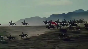 40年代八路军骑兵抗战杀敌-向前