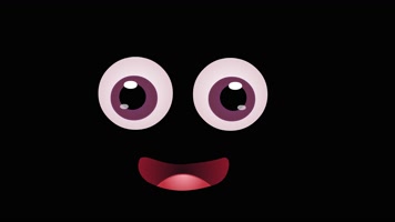 可爱卡通综艺贴图面部表情动画循环素材 C可爱卡通综艺贴图面部表情动画循环素材