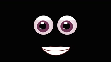 exp 19可爱卡通综艺贴图面部表情动画循环素材