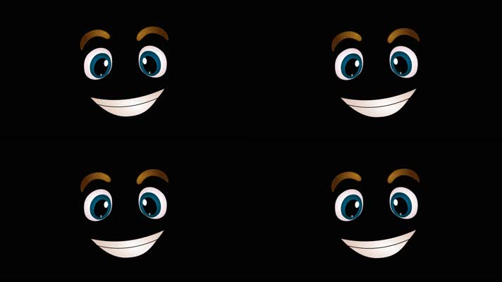 可爱卡通综艺贴图面部表情动画循环素材 C可爱卡通综艺贴图面部表情动画循环素材