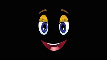 可爱卡通综艺贴图面部表情动画循环素材 C可爱卡通综艺贴图面部表情动画循环素材