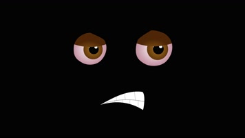 exp 22可爱卡通综艺贴图面部表情动画循环素材