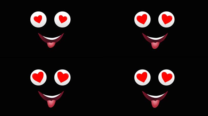 可爱卡通综艺贴图面部表情动画循环素材 C可爱卡通综艺贴图面部表情动画循环素材