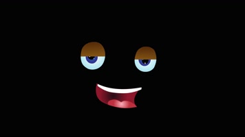 可爱卡通综艺贴图面部表情动画循环素材 C可爱卡通综艺贴图面部表情动画循环素材