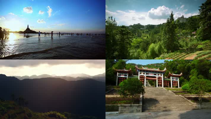 绿水青山 魅力 绿色 美丽 中国