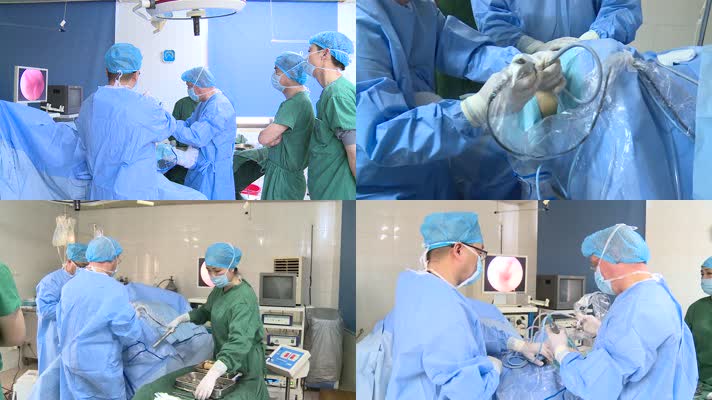 外科微创手术实拍高清视频