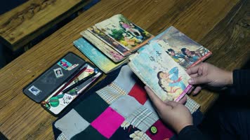 4K旧书包 小时候 六年制小学课本