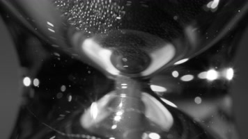 沙漏时间流逝争分夺秒压迫感