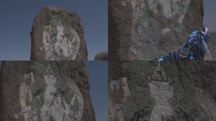 Y1内蒙古乌兰察布四子王旗岩石壁画3