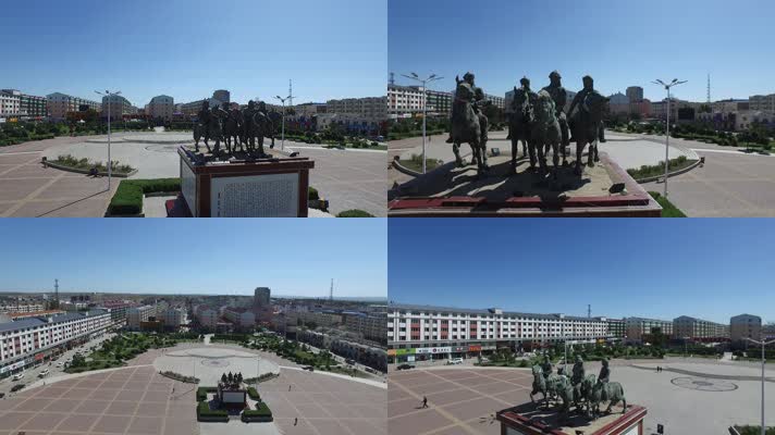 Y1内蒙古乌兰察布四子王旗哈撒儿文化广场