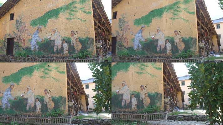 h德兴老革命基地壁画