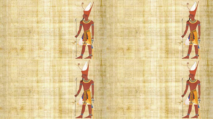 古埃及壁画人物运动