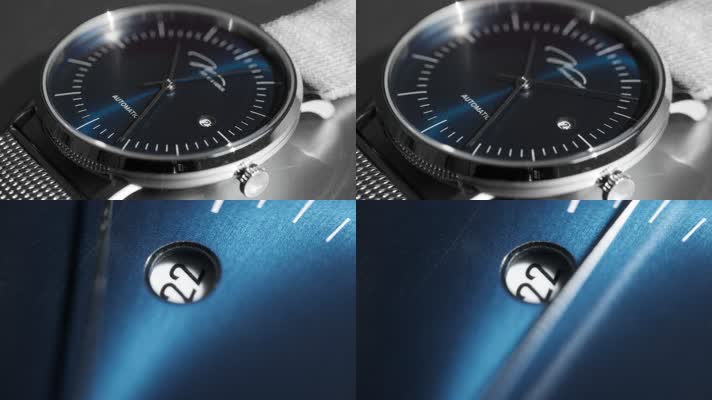 手表时钟指针时间流逝争分夺秒