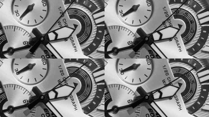 手表时钟表慢镜头升格慢动作