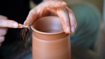 建水紫陶手工制作工匠精神手艺人