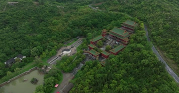 襄阳九天玄女景区镜头组航拍