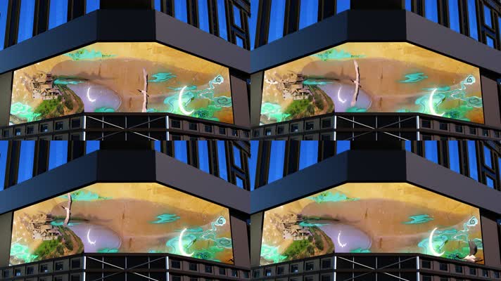 敦煌飞天裸眼3d（可定制）