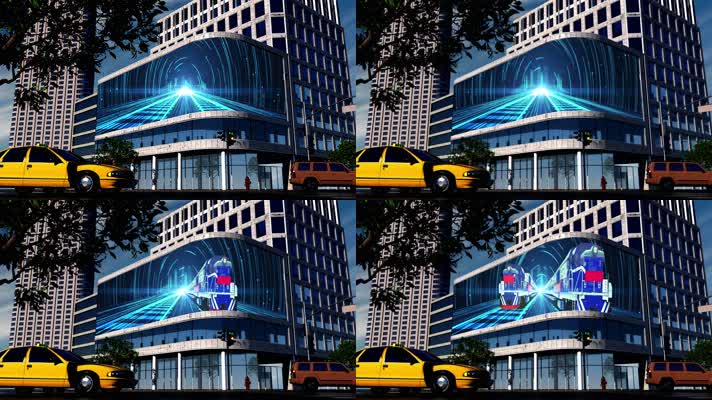 科技时代裸眼3d（可定制）