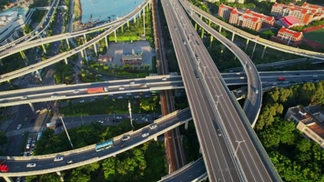 航拍厦门城市建筑风光合集