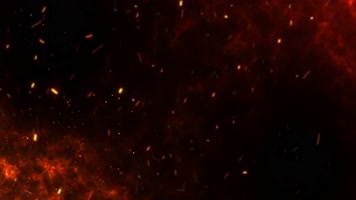 火星 地面火焰 背景 红色火焰 粒子 火花 火