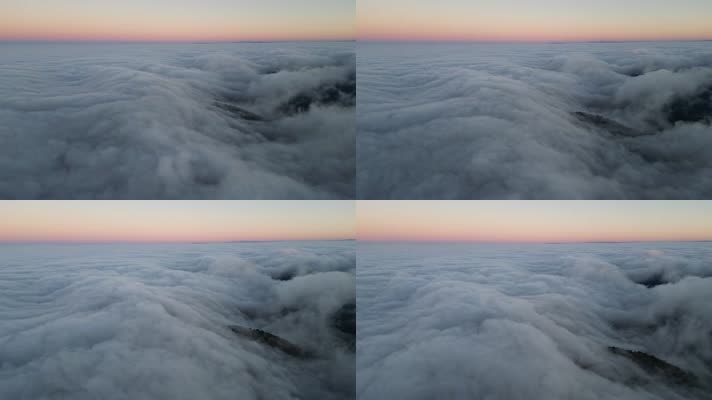 云海、云层平流层