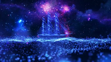 大气唯美绚丽粒子led大屏幕视频素材大气唯美绚丽粒子led屏视频