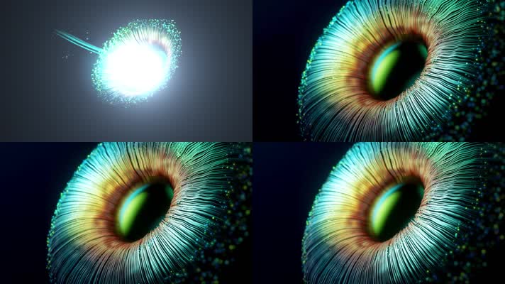 3D科技眼球演绎动画
