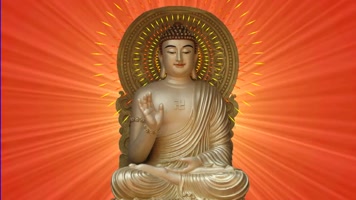 佛祖金光闪耀