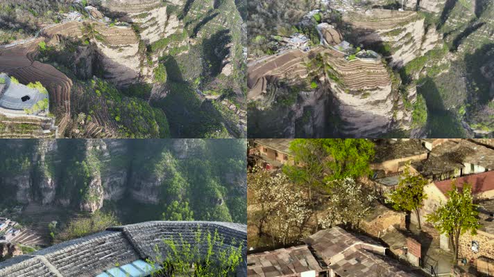 4K航拍​河南安阳林州太行山