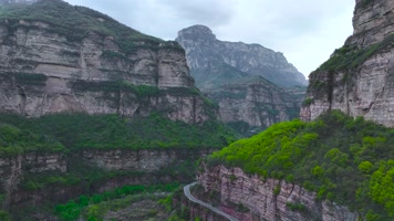 4K航拍​河南安阳林州太行大峡谷