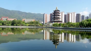 临沧玉龙湖景观塔