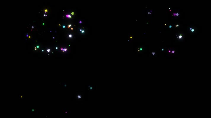 星星爆炸特效