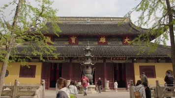 佛教文化道场中国寺庙修行古典建筑祈福拜佛