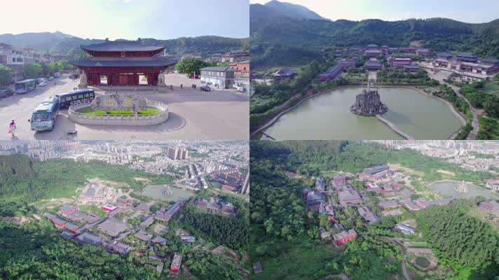 【原创】旗山万佛寺 福州地标 山中寺庙