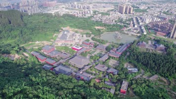 【原创】旗山万佛寺 福州地标 山中寺庙