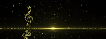 音乐音符粒子背景03