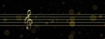 音乐音符粒子背景04