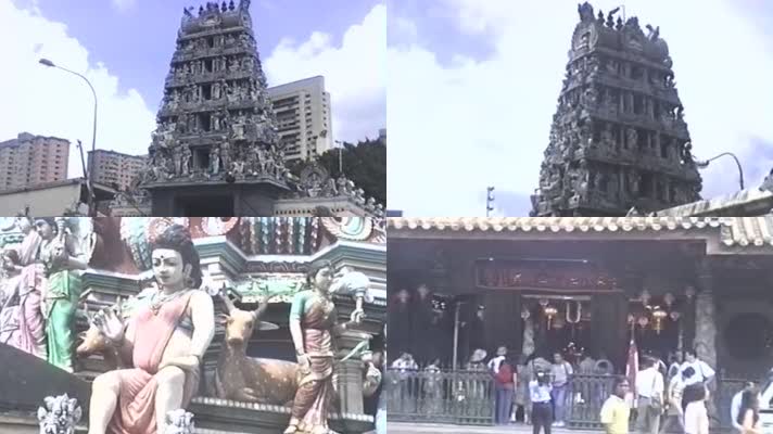 80年代新加坡印度教佛教建筑