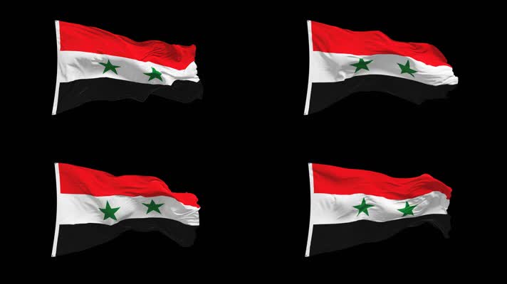 叙利亚国旗Alpha Channel