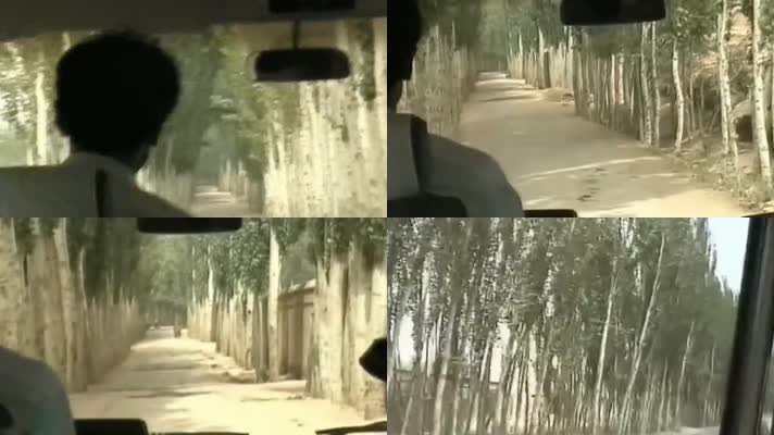 新疆喀什行拍乡镇公路交通扶贫脱贫