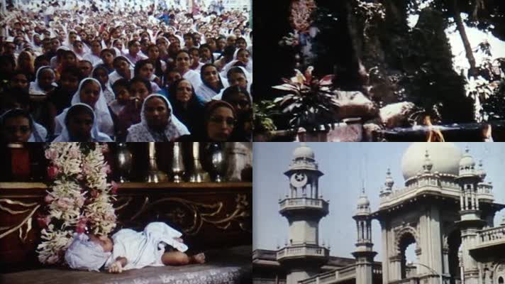 50年代印度孟买印度教佛像信仰