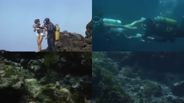 80年代 水下摄影