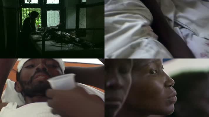 非洲贫民窟战乱世界卫生组织救助医疗卫生