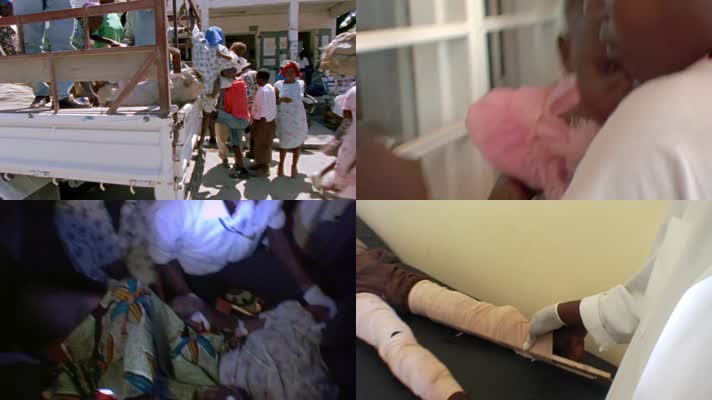 非洲战乱国际人道主义组织救助医疗药品