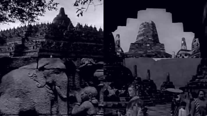 20年代婆罗浮屠印度尼西亚古代东方四大奇迹