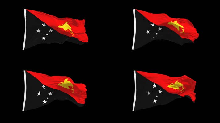 巴布亚新几内亚国旗Alpha Chann