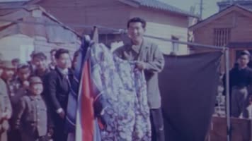 抗战胜利日本投降撤侨士兵撤出东北